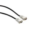 Black Box Db9 Emi/Rfi Cable w/ Black Jacket, M-F EDN12BLK-0005-MF